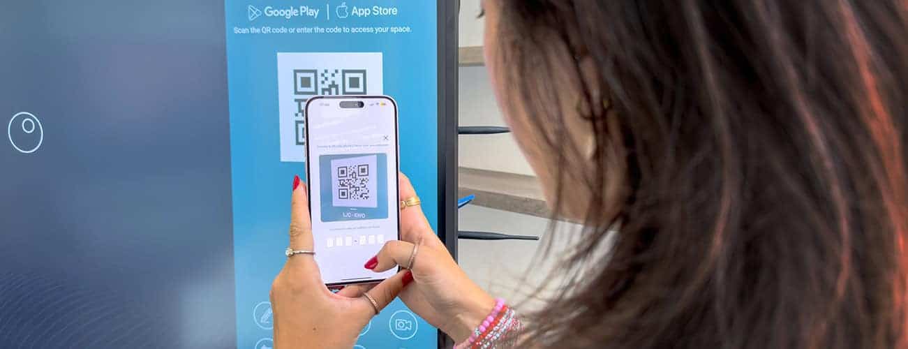 Connexion à l’espace de travail depuis smartphone